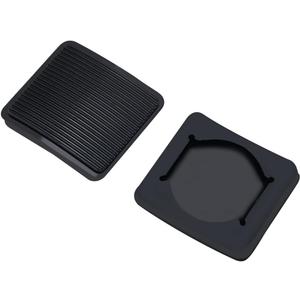 2PCS Brake & Clutch Pedal Rubber Pads Set F07A-2457-AA Compatible with 1991-2007 Ford Ranger 1994-2007 Mazda B2500 Thru B4000