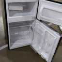 Frigidaire Retro Mini Fridge with Freezer & Side Bottle Opener-Small 2 Door Refrigerator for Office Bar or College Dorm Room-3.2 Cu Ft  19"D x 20.5" W x 33.5" H (ONYX)