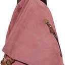 KL928 Canvas Vintage Backpack  Large Casual Daypack Outdoor Travel Rucksack Hiking Backpacks for Men Women (6882-canvas-rust Red)