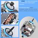 Upgraded 5304529782 AP7034396 PS16620747 Dryer Motor Replacement by BAY Direct for Electrolux Frigidaire Compatible Part Number 5304529782 134693300 134693301 134693302 137115900 5304510568 7137115900