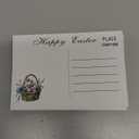 Motipuns 80 Pcs Vintage Easter Cards Bulk Bunny Rabbit Easter Postcards 4 x 6 Inch Retro Antique Greeting Cards Set for Family Friends Catholic Christian Party Supplies(Vivid)