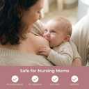 Momcozy Hydrogel Nursing Pads, Nipple Pads with Lanolin Supports Instant Cooling Relief from Breastfeeding and Pumping, Breastfeeding Essentials, 20 PCS Individually Wrapped