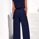 PRETTYGARDEN Women 2 Piece Lounge Sets 2026 Casual Summer Outfits Cap Sleeve Strappy Crop Tops Wide Leg Pant Tracksuit, L
