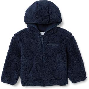 Amazon Essentials Boys and Toddlers' Half Zip Sherpa Hoodie Sweatshirt (XL)
