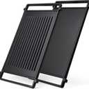 Hiorucet WB31X24998 Cast Iron Griddle Replacement for GE Gas Stove Griddle Plate, JGBS66REKSS Reversible Griddle Flat Top Pan for GE Appliance Gas Range Parts.