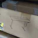 FEZIBO Electric Standing Desk, 48 x 24 Inches Height Adjustable Stand up Desk, Sit Stand Home Office Desk, Computer Desk, Rustic Brown