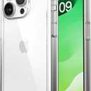 Speck MagSafe Case for iPhone 15 Pro - Drop & Camera Protection, Clear Phone Case, Wireless Charging Compatible, Fits All 6.1 Inch Models - Clear/Clear