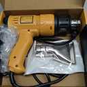 SEEKONE Heat Gun 1800W 122℉-1202℉（50℃- 650℃）Fast Heating Heavy Duty Hot Air Gun Kit Variable Temperature Control Overheat Protection with 4 Nozzles for Crafts, Shrinking PVC, Stripping Paint(5.2FT)