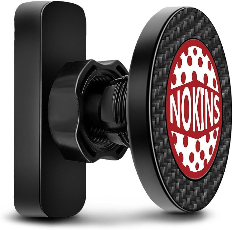 4 x NOKINS Magnetic Golf Cart Phone Holder Fits EZGO, Club Car, Yamaha, Compatible with iPhone 16/15/14/13/12 Series, 360° Rotation, Strong Magnet, Golf Cart Accessories for Men&Women - Golf Gifts