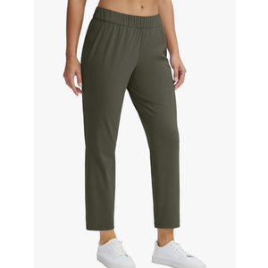 Seamaid Women's Golf Pants with Pockets 7/8 Stretch Ankle Travel Pants for Athletic Casual Size XS