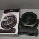 Portable Misting Fan,36000mAh Rechargeable Battery Powered Camping Fan, Large 18-160H