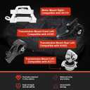 Engine Motor & Transmission Mount Compatible with 2013 2014 2015 Malibu L4 2.5L 4-Piece Replaces# A5179 A5711 A5501 A5502