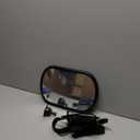 Baby Car Mirror, Safety Car Seat Mirror for Rear Facing Infant, Clear Wide View, 360Rotation, Easily Observe the Baby Move, Secure, Shatterproof, Crash Tested and Certified (Black)