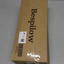 Bespilow Cervical Neck Pillow for Pain Relief - Small Cylinder Neck Roll & Round Bolster Stretcher - Portable Memory Foam Traction Device for TMJ, Hump Correction, Travel & Sleeping Support