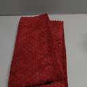 MIULEE Wine Red Throw Pillow Covers Soft Corduroy Decorative Set of 2 Boho Striped Pillow Covers Pillowcases Farmhouse Home Decor for Couch Bed Sofa Living Room 18x18 Inch