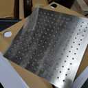 Square16 Inch Square Stainless Steel Shower Head - Rain Style Shower Head Brushed Nickel