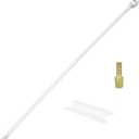 7-0948 Universal 24" Marine Fuel Tank Pickup Tube with Strainer, Polyethylene Fuel Pickup Tube with Brass Barb Connector Compatible with Standard Universal Boat Fuel Tank