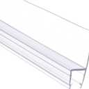 78" Shower Door Side Seal Strip for 1/4" Glass Shower Door(78" X1)