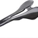 RXL SL Carbon Road Bike Seat Mountain Bike Saddle Carbon Fiber Cycling Bicycle MTB Saddles Seat for Womens and Mens Front Seat Mat Leather Bicycle Seat (No Logo-3K glossy)