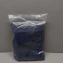 BGment Blackout Curtains for Bedroom 45 Inch Length - Short Room Darkening Drapes Thermal Insulated with Rod Pocket for Kitchen Living Room Bathroom Window, 42 x 45 Inch, 2 Panels, Navy Blue