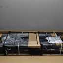 Ulif H50 Extra Large Clothes Rack, Heavy Duty Garment Rack, Freestanding Portable Closet, Clothing Racks for Hanging Clothes, Wardrobe Closet 89.8'' W x 15.8" D x 76.4" H, Max Load 1400 Lbs, Black