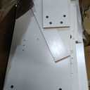 YITAHOME LED Farmhouse TV Stand for 75 Inch w/Outlets, Modern Entertainment Center with Glass Doors and Adjustable Storage Shelves, Media Console TV Cabinet for for Living Room, Dark Rustic Oak