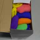 12 Pcs Microphone Candy Tubes Kpop Themed Decor Karaoke Theme Birthday Party 10'' Fake Prop Microphone Plastic Toy for Disco Singer Stage Costume Prop, Candy Not Included (Colorful)