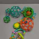 Bright Starts Little Shakers 6pc Gift Set, Easy-Grasp Oball Technology, Baby Rattles, Balls and Teethers, On-The-Go Toys, Lightweight, Unisex, Newborn+