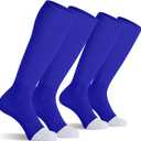 CS CELERSPORT 2/3 Pack Baseball Soccer Softball Socks for Youth & Adult Multi-sport Tube Socks (Medium)