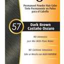 #57 Dark Brown Bigen Permanent Powder (12 Pack) (0.21 Ounce (Pack of 12))