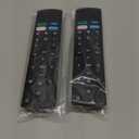 (Pack of 2) Universal Remote Control for Insignia/Toshiba/Samsung/TCL/Vizio/Pioneer/Roku Smart TVs Remote Replacement, Compatible with Voice Smart TV