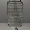 Serene Valley Sink Bottom Grid 23" X 13", Centered Drain with Corner Radius 2", NDG2313C