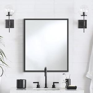 Hivone 18x20 Metal Framed Bathroom Mirror Rectangle Wall Mounted Vanity Mirror