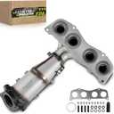 Catalytic Converter Compatible with 2007-2009 Toyota Camry, 2006-2008 Solara L4 2.4L Catalytic Convertor EPA Compliant