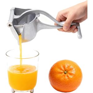 Manual Juicer, Hand Juicer Squeezer, Lemon Squeezer, Fresh Fruit Juice Extractor, Ergonomic Grip & Easy To Clean  Ideal For Fruits (Orange, Pomegranate, Lime, Grapefruit) | Home Kitchen Must-Have