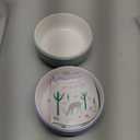 Elk and Friends Kids Porcelain Bowls with Silicone Suction Sleeves | Suitable for Babies/Toddlers | Microwave & Dishwasher Safe | Stay Put Dinnerware | Snack Dishes | 2 Pack