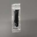 Sport Silicone Band Compatible with Apple Watch, Adjustable, Soft Rubber (Black)