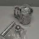 PIQUEBAR Flour Sifter - Fine Mesh Sifter Stainless Steel with Wire Loop for Baking,Flour Shaker Duster,Powdered Sugar Duster,Dough Cutter 4 in 1 Set (3 Cup)