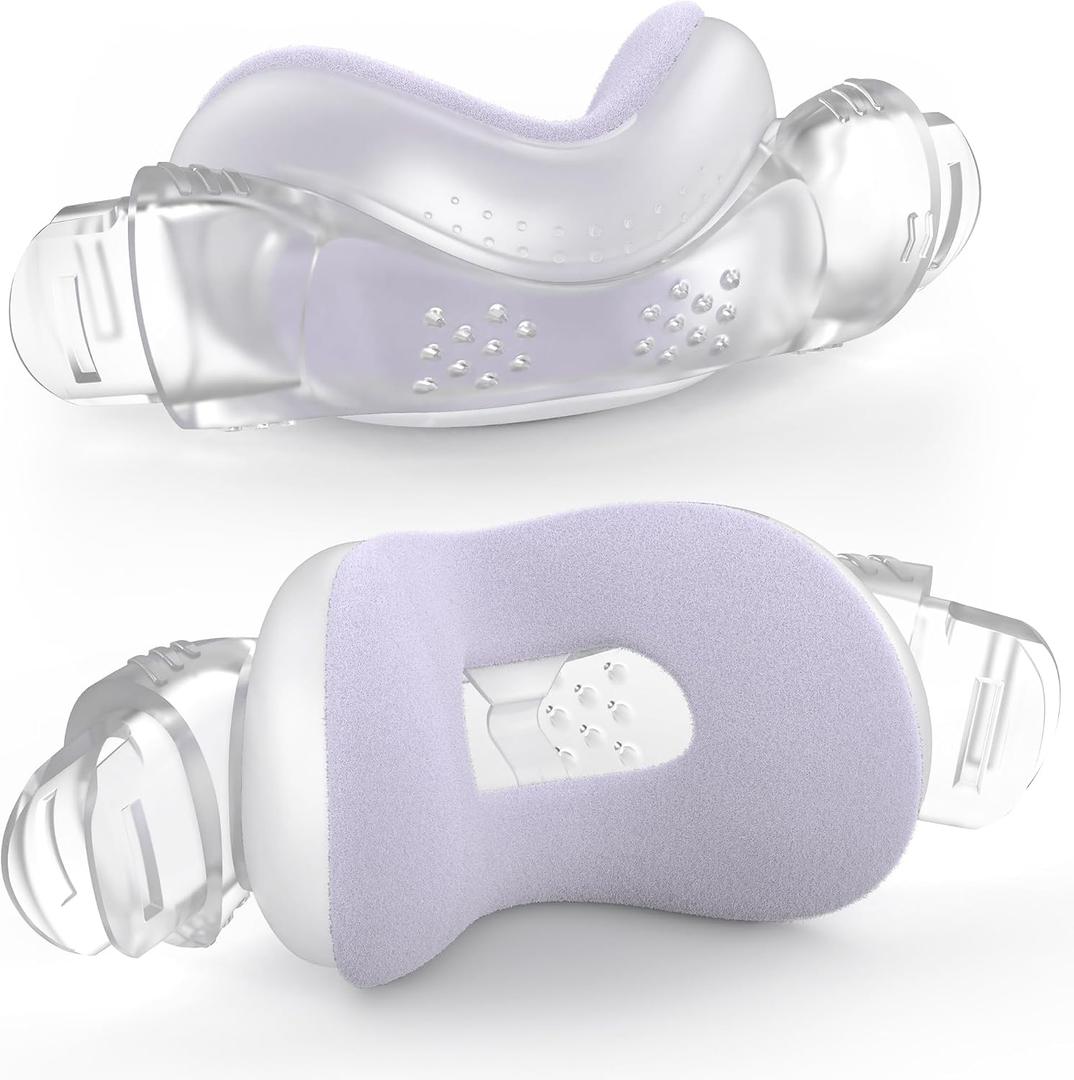 Cushion for Airfit N30i - IBEET 2-Pack Nasal CPAP Mask Cushion Replacement for N30i Nasal Cushion - Stay Put for Leak-Proof Seal, Medium (Purple)
