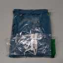 BeryLove Women's Formal Elegant Wedding Guest Dresses One Shoulder A Line Maxi Cocktail Slit Dress, Size S GREY/BLUE