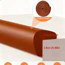 Baby Proof Edge Corner Protector, 16.4FT 0.47''Th L-Shape Furniture Corner & Edge Safety Bumpers with 10 Corners, Pre-Taped, Soft NBR Rubber Foam Desk Edge Cushion Wall Corner Protector (Brown)