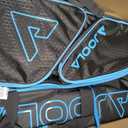 JOOLA Tour Elite Bag, Black/Light Blue