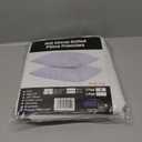 Quilted Pillow Protectors King Pair 20x36 Inches Extra Soft Thick Ultra Plush White Zippered Set of 2 Size Encasement