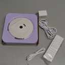 CD Player Portable Bluetooth Desktop CD Player for Home, Mini Cute CD Players for Kids, Built-in Dual Speakers and LED Display with Remote Control, Supports CD/FM Radio/USB/AUX/Timer/Repeat (Purple)