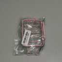 5 Pack Shower Caddy Organizer Rack Shelf for Inside Shower, Adhesive Bathroom Wall Storage Basket Rustproof Stainless Steel Shampoo Holder, Girly Bathroom Accessory Decor Set, Pink