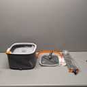 Mop and Bucket Set, Spin Mop with Separate Dirty Water System, Deep-Cleaning Mops for Floors, Versatile Mops for Walls