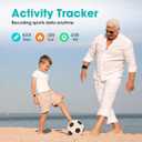 POIUZET Fitness Tracker, Fitness Watch with Blood Oxygen, Heart Rate Monitor, Steps Calories Counter, Sleep Monitor, Pedometer IP68 Waterproof, Smart Watch for Android iPhones