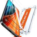 TORRAS 1-Pack for iPhone Air Screen Protector [12Ft Military-Grade Shatterproof] [9H+ Aerospace Tempered Glass] Anti-Scratch Full Coverage Fit