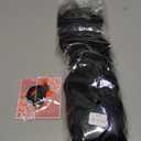 QGZ Ponytail Extension Drawstring Ponytail for Black Women 18 Inch Synthetic Long Afro Curly Fluffy Ponytail for Daily Use(Black)