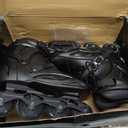 Inline Skates for Men Women, High-Performance Roller Skates Blades with Ankle Support & Aluminum Frame for Outdoor Asphalt & Indoor Fitness, 85A Wheels Smooth Ride for Beginners to Pros, Black size 8.5